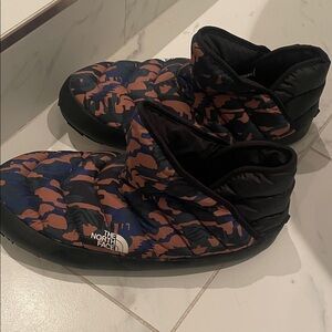 The North Face Men’s Thermoball Booties - Black and Brown, Size 11